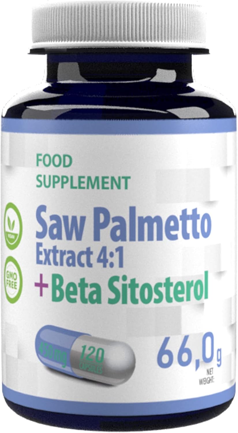 Savpalme 450 mg, vegansk, 120 kapsler, DG Supplements