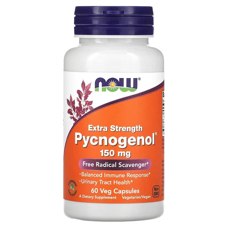 NOW Foods – Pycnogenol Ekstra Styrke 150 mg – 60 kapsler