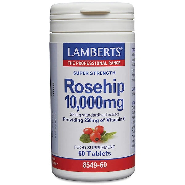 Hyben (Rosehip), 10.000 mg, 60 tabletter, Lamberts