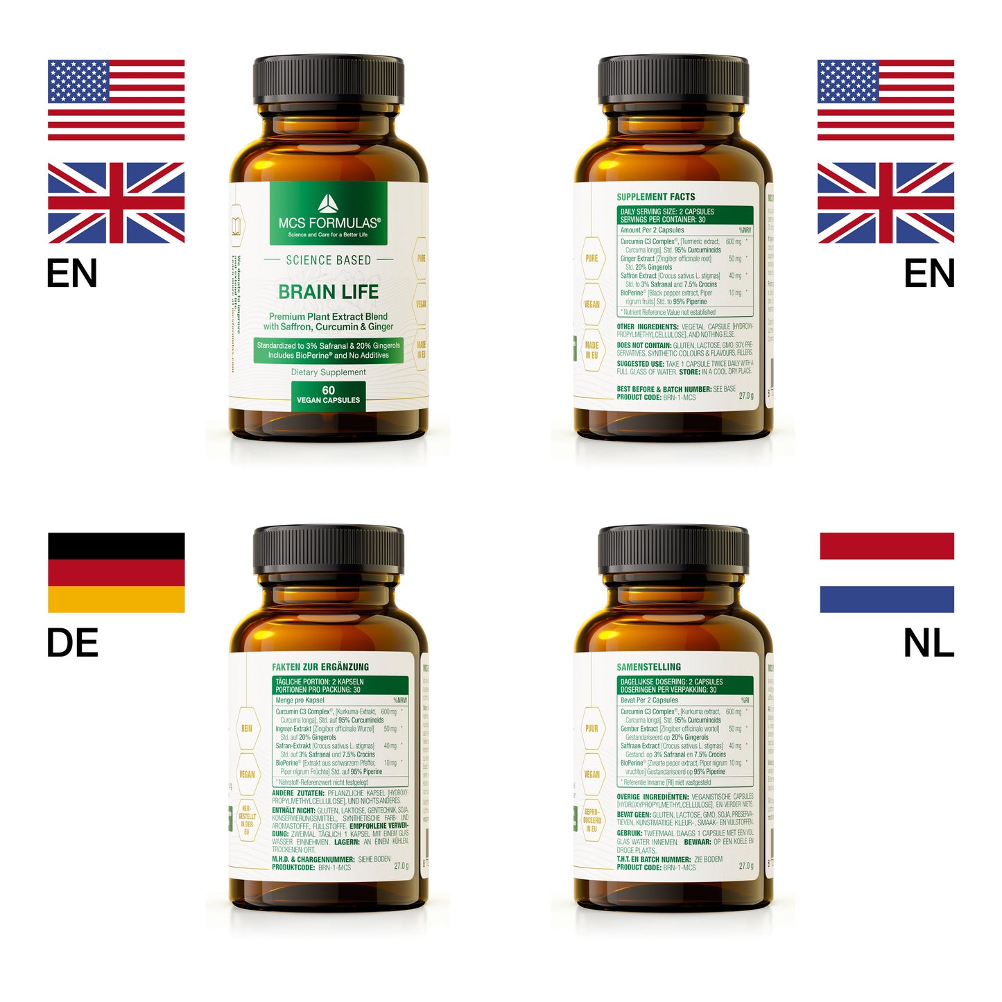 Brain Life, 60 kapsler