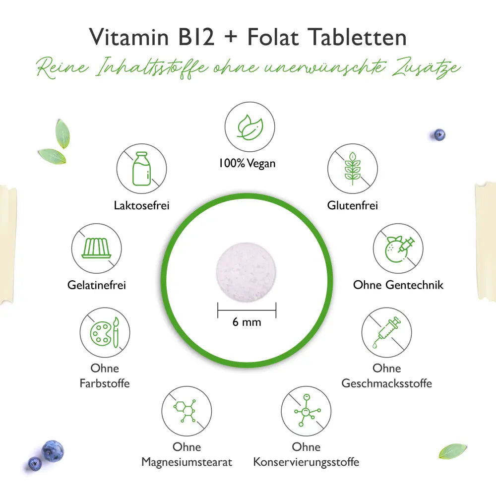 Vitamin B12 Triple Complex, 365 tabletter, Vit4ever Bedst før: 31.10.2025