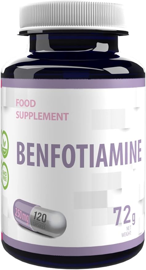 B-Vitamin B1, 250mg, 120 kapsler, DG Supplements (Benfotiamine)