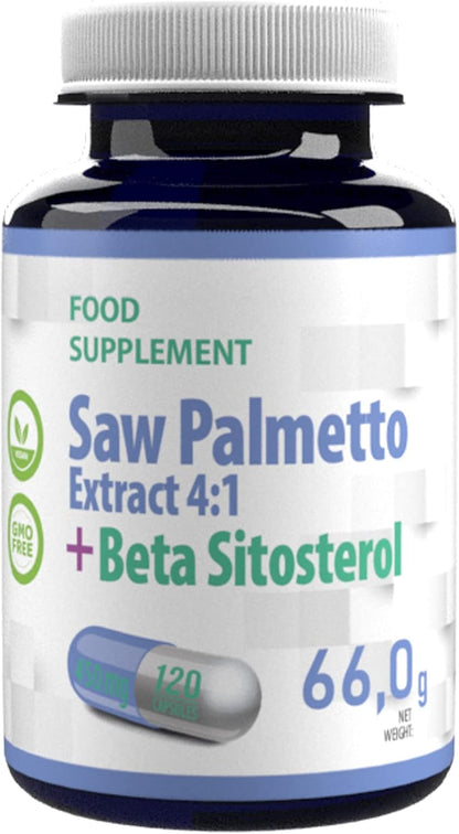 Savpalme 450 mg, vegansk, 120 kapsler, DG Supplements