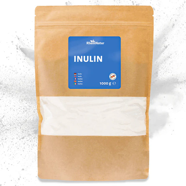 Inulin-Præbiotika fra Cikorie, 1000 g pulver, RheinNatur