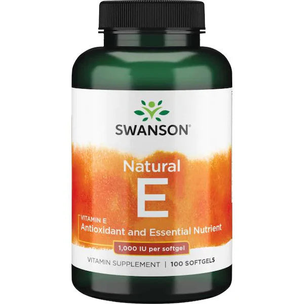 E-vitamin, 671.1 mg, 1000 IE, 100 softgels, Swanson