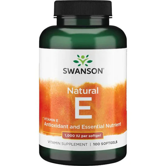 E-vitamin, 671.1 mg, 1000 IE, 100 softgels, Swanson