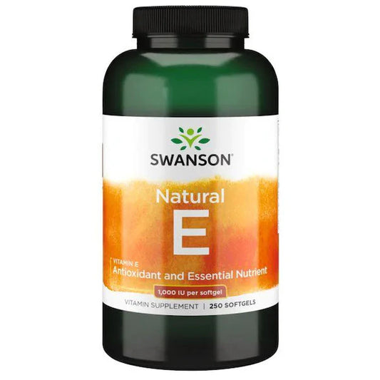 E-vitamin, 671.1 mg, 1000 IE, 250 softgels, Swanson