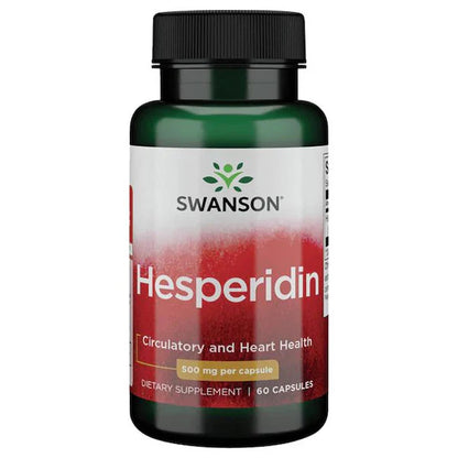 Hesperidin, 500 mg, 60 kapsler, Swanson