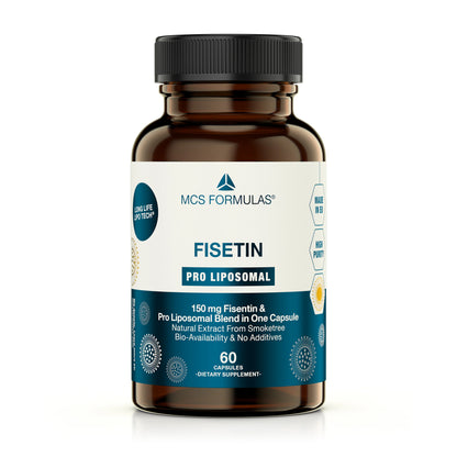 Fisetin Pro, Liposomal, 150 mg, 60 kapsler, MCS Formulas