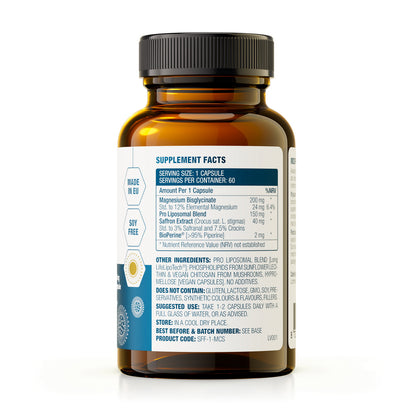 Safran Mag, 60 kapsler, MCS Formulas (Saffron)