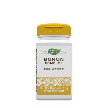 Bor (Triple Boron Complex) 3 mg, 100 kapsler, Nature's Way