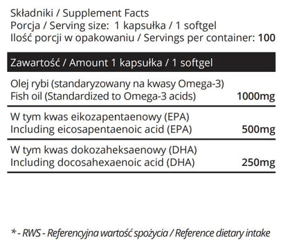 Omega-3 Ultra, 100 softgel kapsler, Sowelo (Køb 3 stk for 259,-)