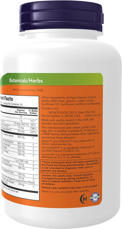 Prostate Health, 90 softgels, Now Foods (savpalme)
