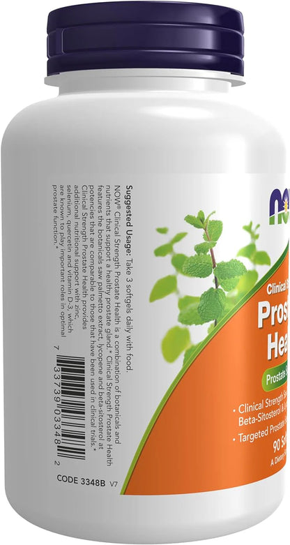 Prostate Health, 90 softgels, Now Foods (savpalme)