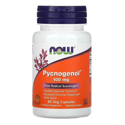 NOW Foods – Pycnogenol 100 mg – 60 kapsler
