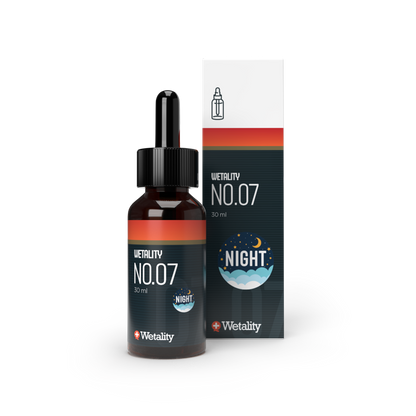 CBD-olie NO.07, Night, 30 ml, Wetality