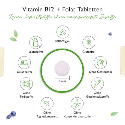 Vitamin B12 Triple Complex, 365 tabletter, Vit4ever Bedst før: 31.10.2025