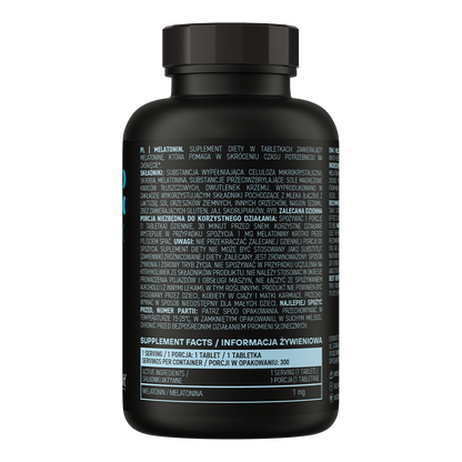 Melatonin, 1 mg, 300 tabletter, OstroVit